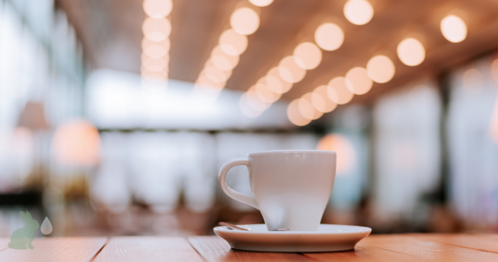 カフェのコーヒー